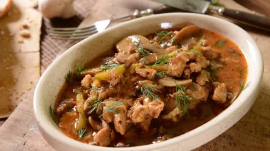 Turkey Stroganoff