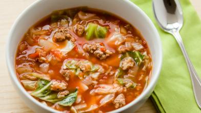 Unstuffed Cabbage Soup