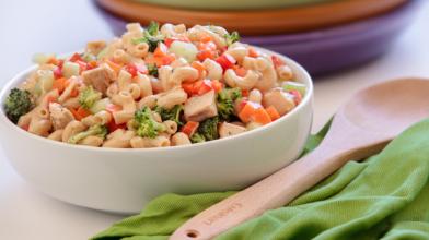 Veggie and Chicken Pasta Salad