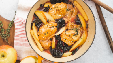 Cider Braised Chicken