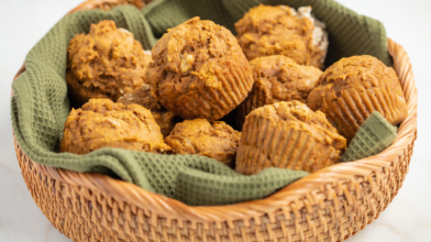 Pumpkin-Banana Muffins