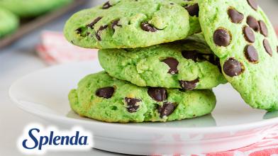 Mint Chocolate Chip Cookies