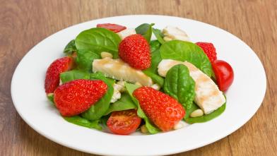 Chicken Salad with Strawberries