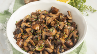 Sautéed Thyme Mushrooms