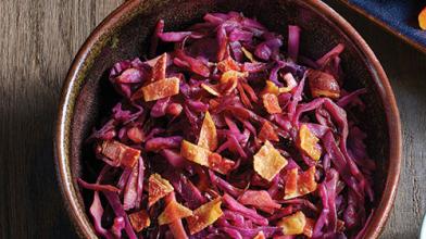 Apple Cider Honey Red Cabbage