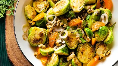 Brussels Sprouts With Oranges