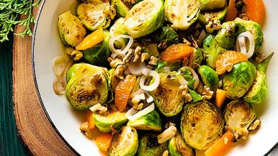 Brussels Sprouts With Oranges