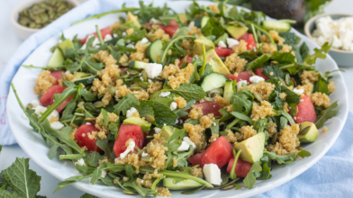 Watermelon Quinoa Salad