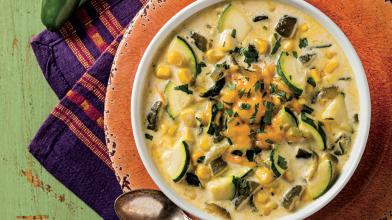 Green Chile Corn Chowder