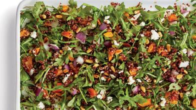 Quinoa, Arugula, and Apricot Salad