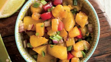 Roasted Pineapple Salsa