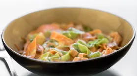 Papardelle Vegetable "Pasta" Carbonara