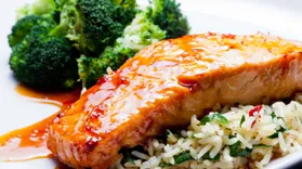 Honey Soy-Glazed Salmon
