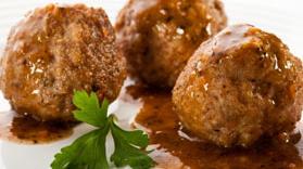 Stuffed Italian Meatloaf Balls