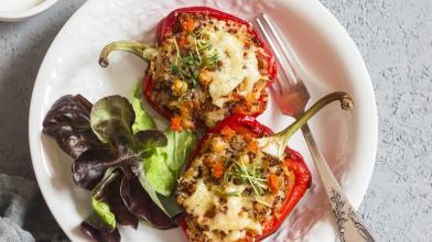 Mediterranean Unstuffed Peppers