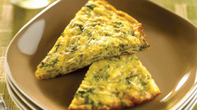 Onion, Shallot and Herb Frittata