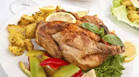 Rosemary Roasted Cornish Game Hen