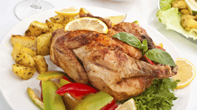 Rosemary Roasted Cornish Game Hen