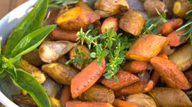 Roasted Potatoes, Carrots and Parsnips