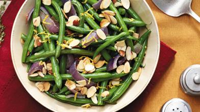Red Onion Green Beans