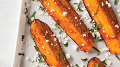 Roasted Greek Eggplant With Feta