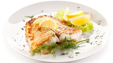 Fish Fillets with Lemon Parsley Topping