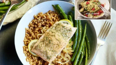 Succulent Salmon With Caramelized Onions