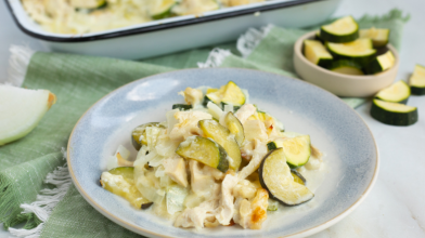 Low Carb Chicken and Zucchini Casserole