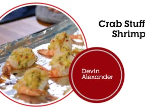 Crab Stuffed Shrimp (Video)