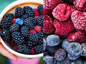 Fresh Versus Frozen Fruits and Vegetables