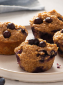 5 Ingredient Blueberry Protein Muffins