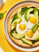 Avocado Egg Pizza