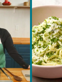 How to Make Avocado Alfredo with Zucchini Noodles 