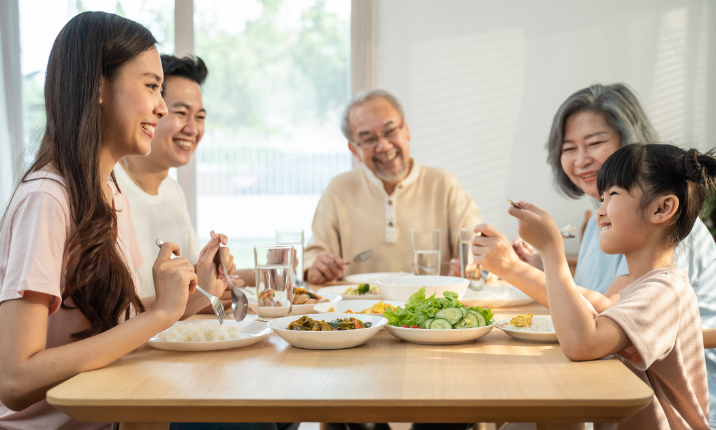 How Family Meals Provide Health Benefits