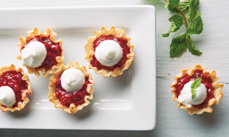 Video: Sweet Tart Raspberry Phyllo Bites
