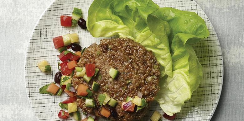 Hamburguesas de avena