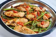 Balsamic Chicken with Vegetables (Video)