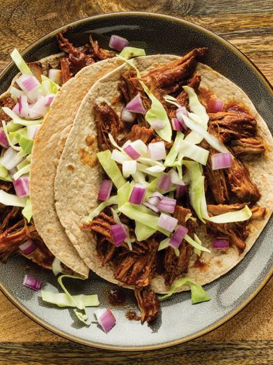 Chipotle BBQ Pork Folded Tacos