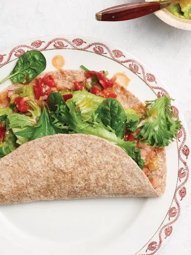 Fast-Fix Bean Burrito