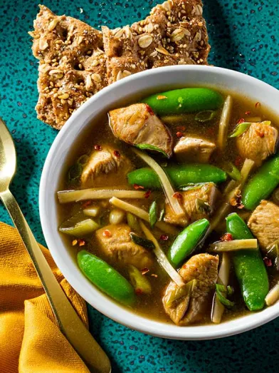 Asian Chicken and Vegetable Stew