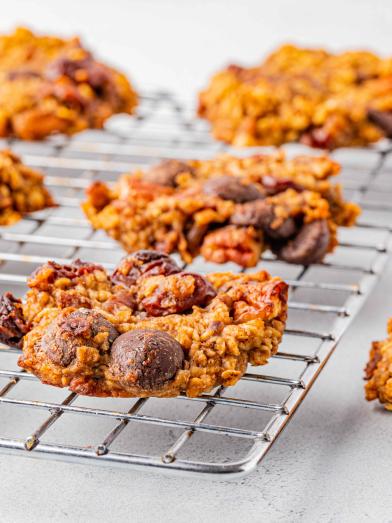 Cherry Chocolate Chip Trail Mix Cookies