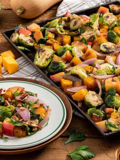 Autumn Sheet Pan Veggies