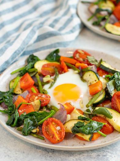 Savory Egg and Veggie Breakfast Bowl