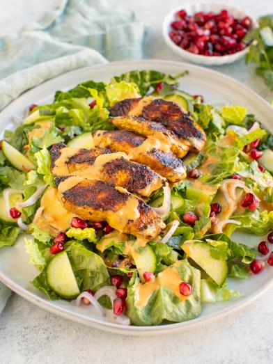 Chicken Satay Salad 