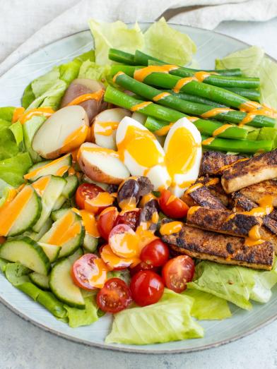 Tofu Niçoise Salad 