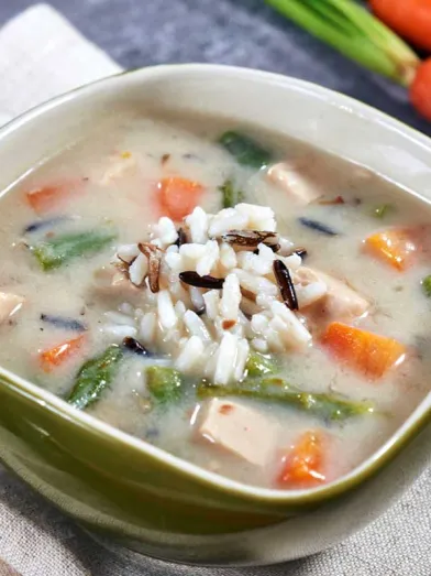 Chicken Wild Rice Asparagus Soup