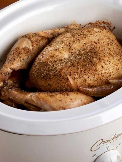 Slow-Cooked Whole Chicken