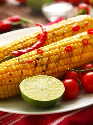 Grilled Corn with Chile and Lime 