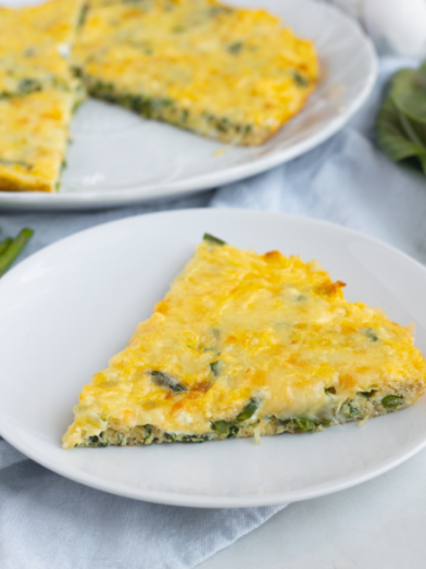 Asparagus and Bok Choy Frittata 