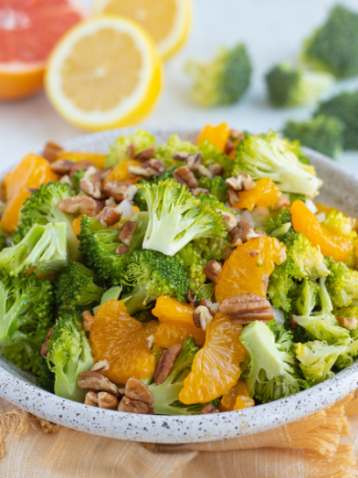 Broccoli and Mandarin Orange Salad